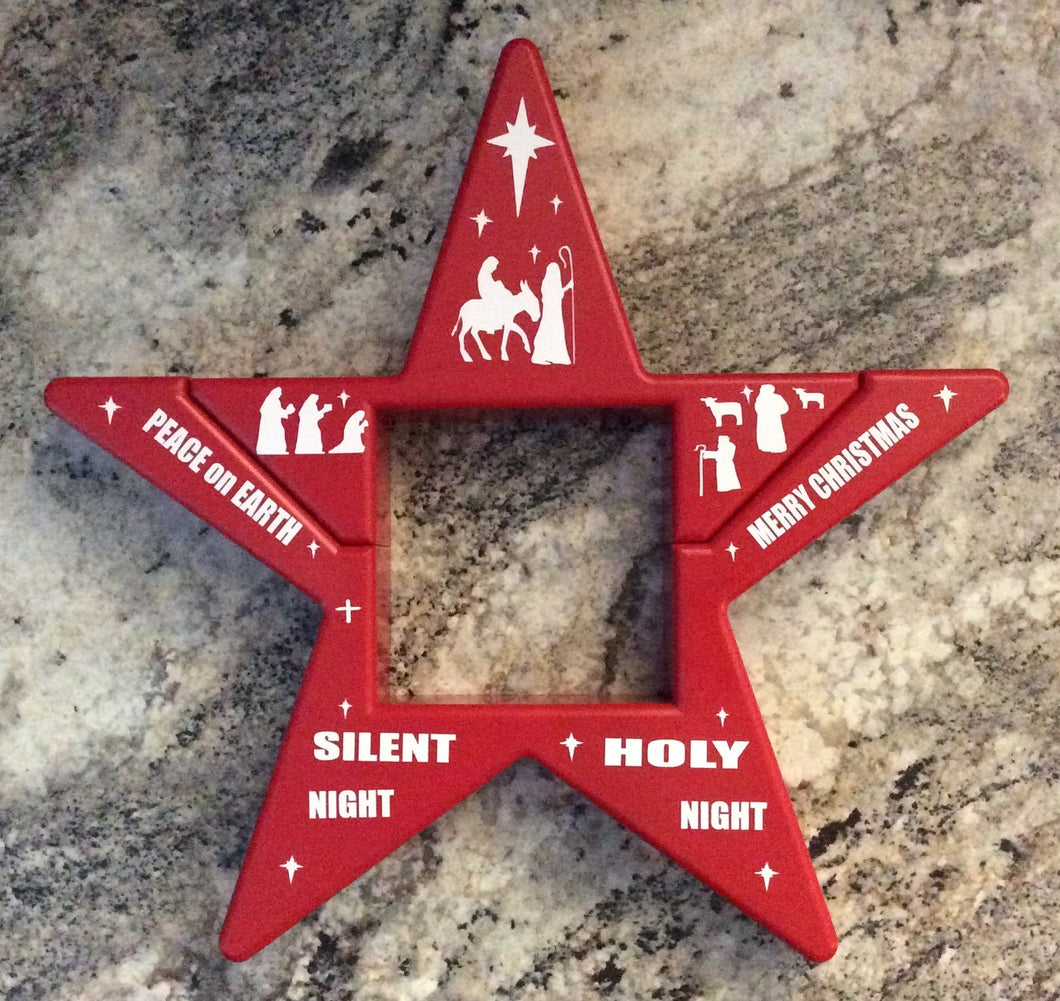 Christmas Holy Family Star