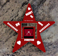 Load image into Gallery viewer, Valentines/Marry Me Star
