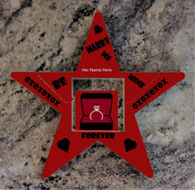 Load image into Gallery viewer, Valentines/Marry Me Star
